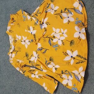 Baby girls fall floral dress